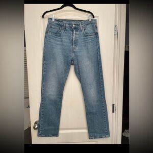 Classic Levi’s 501 Blue Denim Jeans